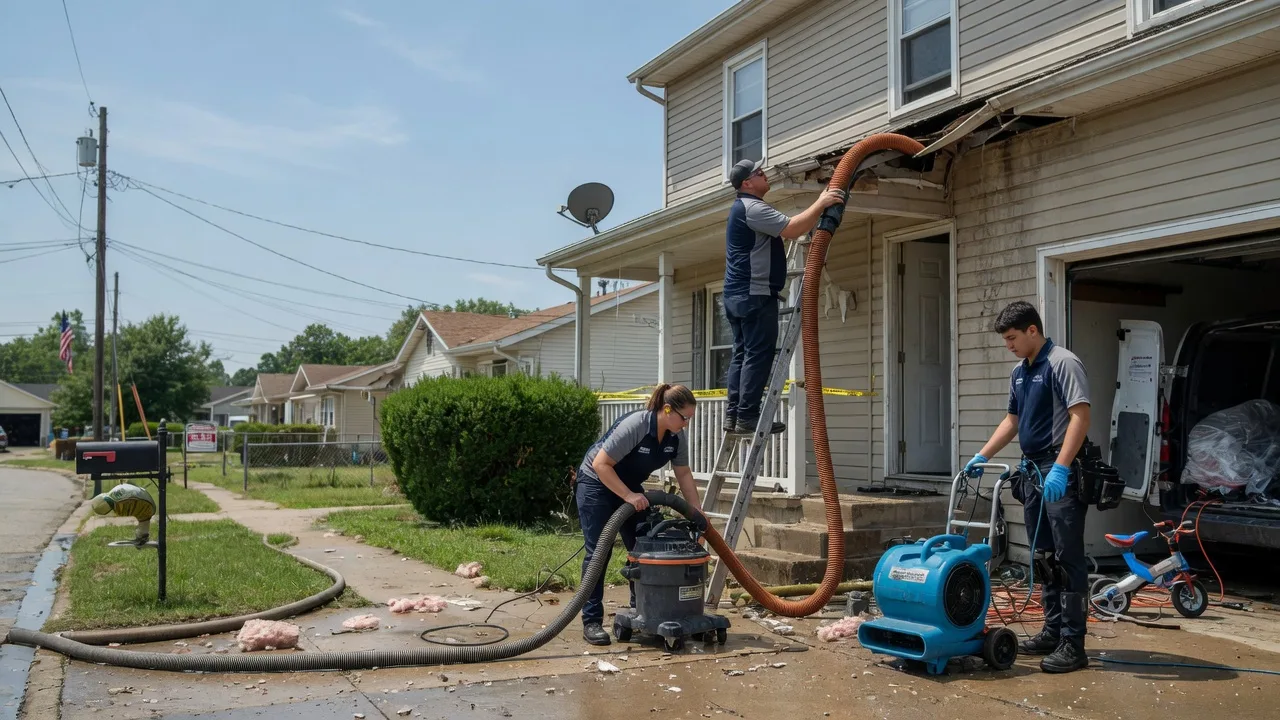 Water Damage Restoration in Tiona, PA near me